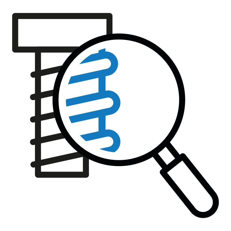 icon Examination under Production Conditions
